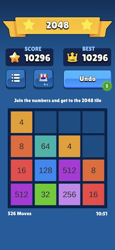 2048 Original Puzzle Game - Screenshot 1