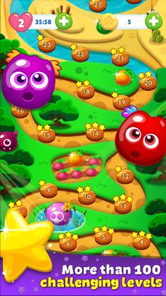 Candy Monsters Match 3 - Screenshot 2