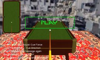 billiard game - Screenshot 1