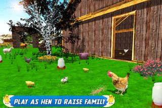 Hen Simulator Chicken Farming - Screenshot 1