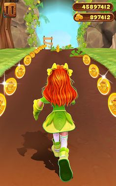 Princess Jungle Running Games - Screenshot 1
