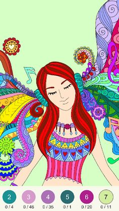 Color by Number Coloring Books - Screenshot 1