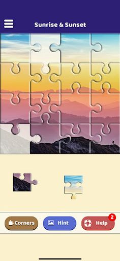 Sunrise & Sunset Puzzle - Screenshot 2