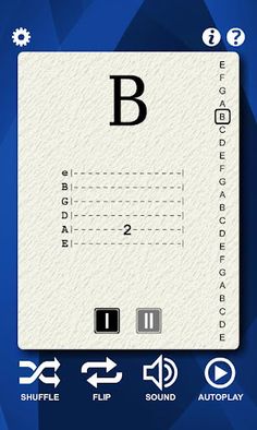 Guitar Notes Flash Cards (Impr - Screenshot 3