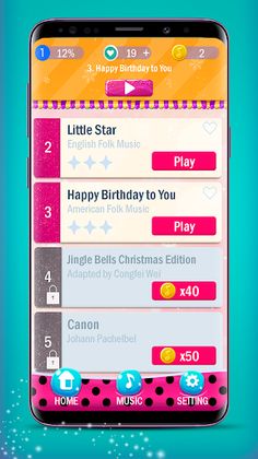 Piano Pink Tiles 2 - Screenshot 4