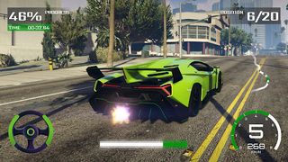 Racing Veneno Lamborghini Game - Screenshot 1