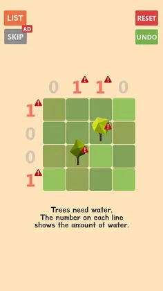 Trees - Tents Puzzle Game - Screenshot 3
