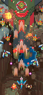 Sky Wings: Pixel Fighter 3D - Screenshot 2