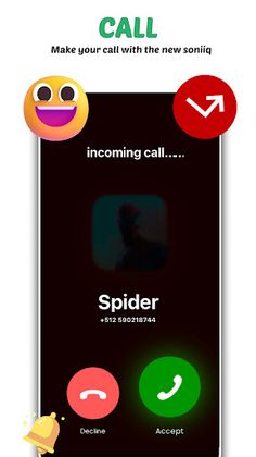 Spider video call & Play Games - Screenshot 3