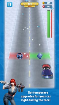 Race car with balls - Screenshot 3