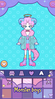BatDoll monster boy maker game - Screenshot 5
