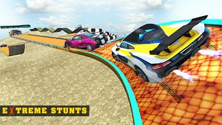 Superhero Car Stunt Mega Ramps - Screenshot 2