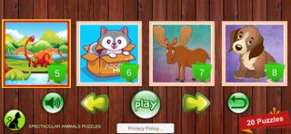 Spectacular Animals Puzzles - Screenshot 2