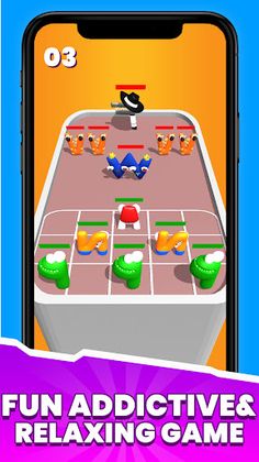 Merge Alphabet Squad Battle 3D - Screenshot 1