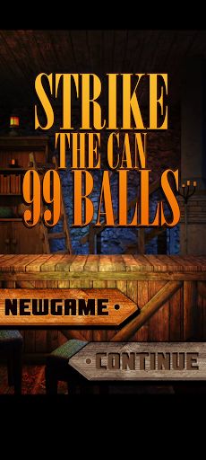 Strike The can 99 Balls 3D - Screenshot 1