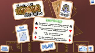 Crystal Pyramid Solitaire - Screenshot 2