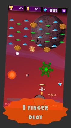 Brick breaker - UFO Wall - Screenshot 2