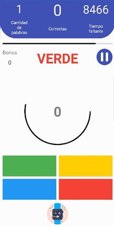 Stroop Effect Juego de colores - Screenshot 3