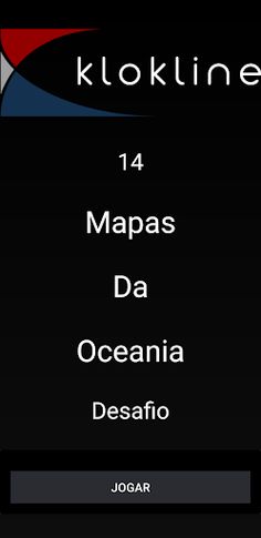 14 Maps of Oceania Challenge - Screenshot 1