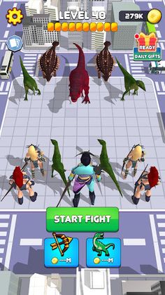 Dinosaur Monster Fight Battle - Screenshot 3
