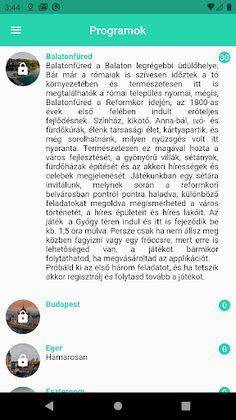 HelloVáros - Város felfedező j - Screenshot 2