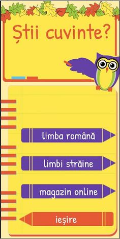 Știi cuvinte? - Joc educativ - Screenshot 1