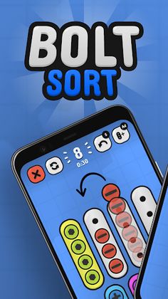 Bolt Sort: Color Sort Puzzle - Screenshot 1