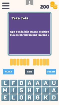 Teka Teki Bahasa Melayu - Screenshot 2