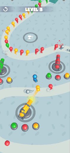 Color Defence 3D - Screenshot 1