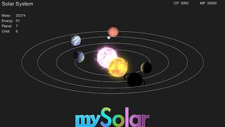 mySolar - Build your Planets - Screenshot 1