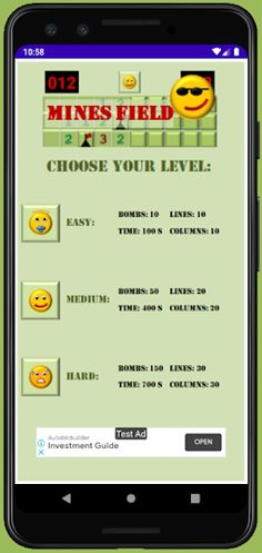 Mines Field - Screenshot 1