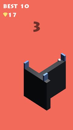 Endless Zigzag Walls - Screenshot 1