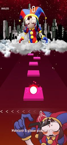 Digital Circus song Tiles hop - Screenshot 1