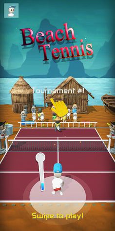 Tennis Ball 3d: Tournaments, M - Screenshot 1