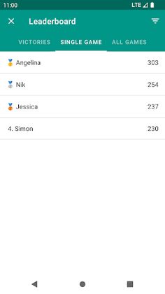 Yatzy Scoring Card for Yahtzee - Screenshot 4