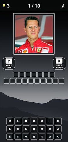 Formula 1:Guess F1 Driver Quiz - Screenshot 2