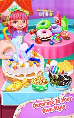 Sweet Donut Cake Maker - Screenshot 2