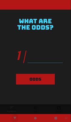 The Odds? - Screenshot 1