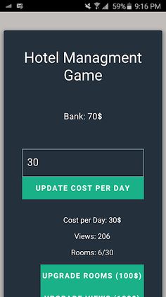 Hotel Manager Simulation Game - Screenshot 1