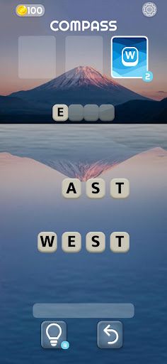 Word Puzzle - Zen Lake - Screenshot 3