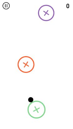 Amazing Ball 2D: Ring Jump - Screenshot 2