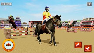 Horse racing simulator 3d game - Screenshot 2