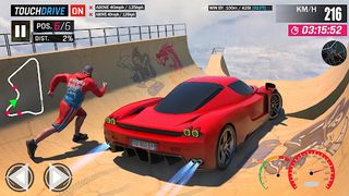 Mega Ramp Racing Car Stunt - Screenshot 1
