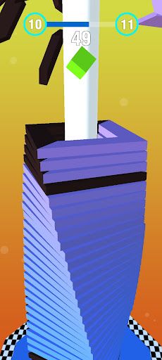 Helix Jump Ball smash stage - Screenshot 1