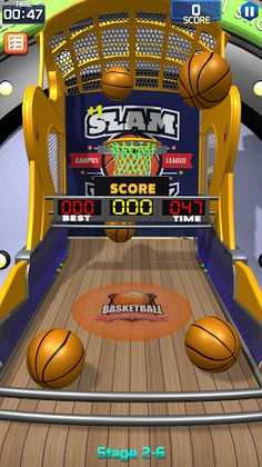Flick Basketball Stages - Screenshot 3