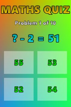 Math Quiz - Screenshot 2