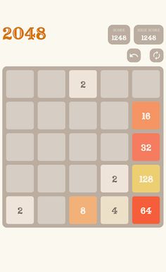 2048 game - Screenshot 4