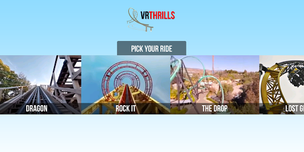 VR Thrills Roller Coaster Game - Screenshot 1