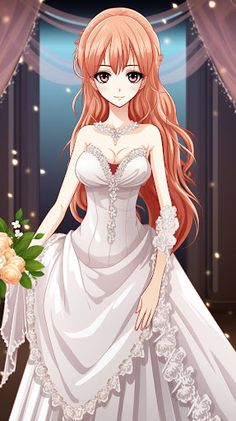 Anime Bride Dress Up - Screenshot 4