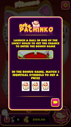 Pachinko Neko - Screenshot 2